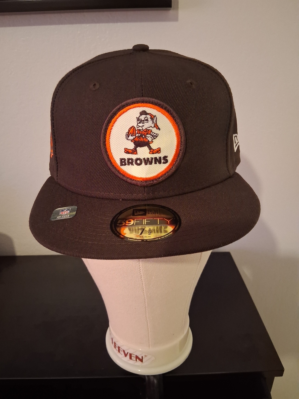 New Era Cleveland Browns Brown Fitted 59FIFTY Cap